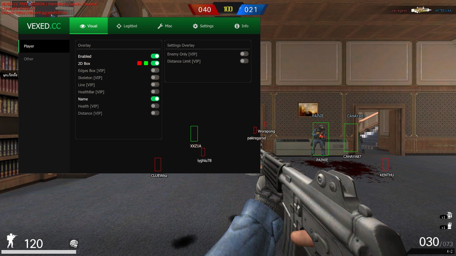 โปรฟรี Point Blank Zepetto Thailand Free Cheat V1