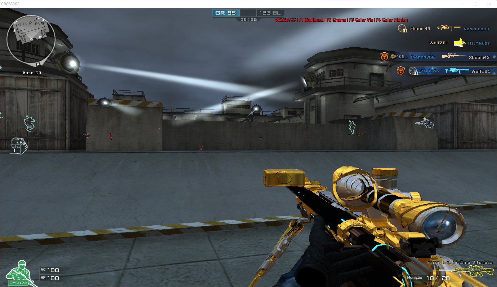 โปร Crossfire BR Wallhack Cheat V1