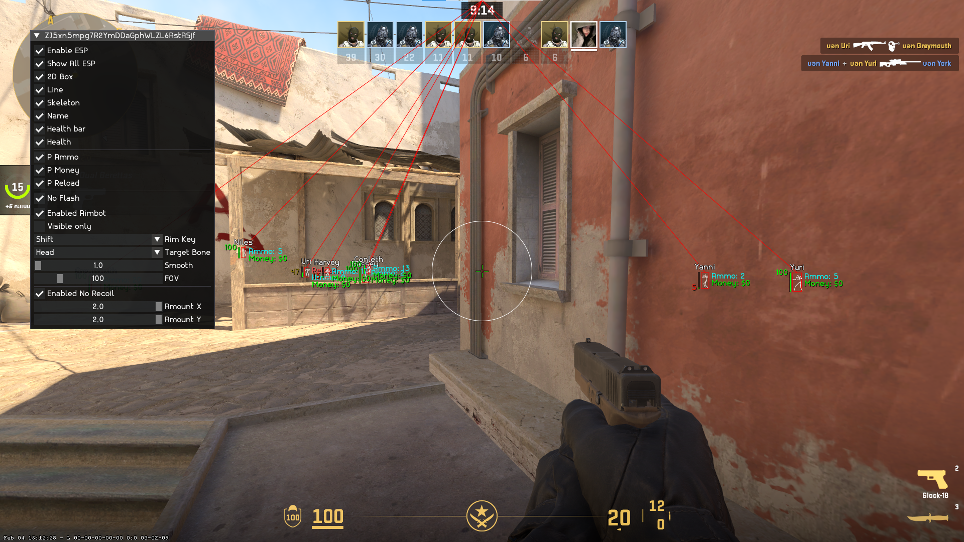 โปร Counter Strike 2 Cheat V1