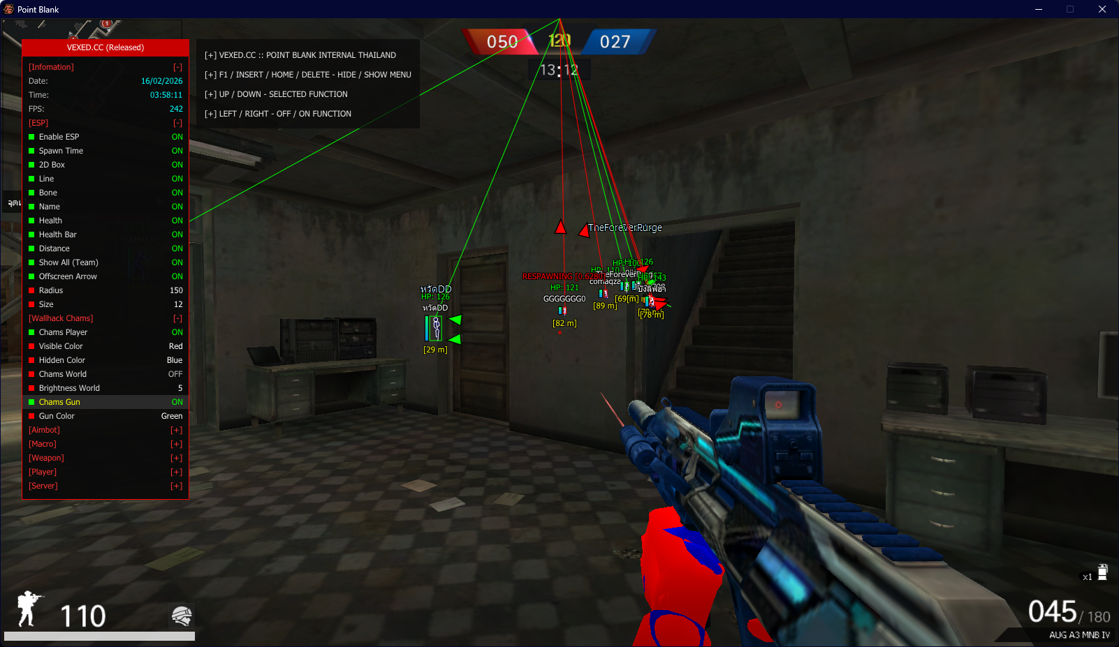 โปร Point Blank Internal Thailand Cheat V1